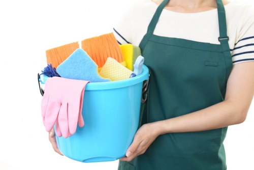 Professional cleaning company in NW1 servicing a modern apartment interior