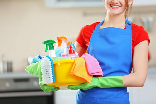 Detailed kitchen cleaning in a Camden or NW1 rental property