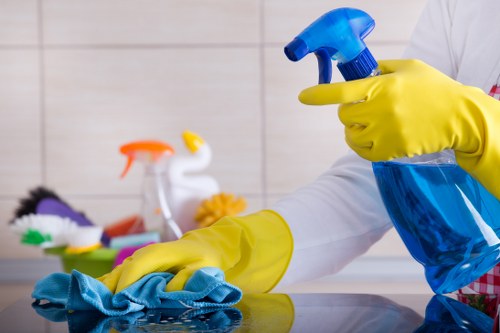Eco-friendly office cleaning services in NW1 with polished floors