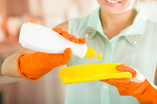 Cleaning equipment and supplies used by NW1 cleaners