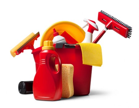 Commercial cleaner in NW1 maintaining an office workspace