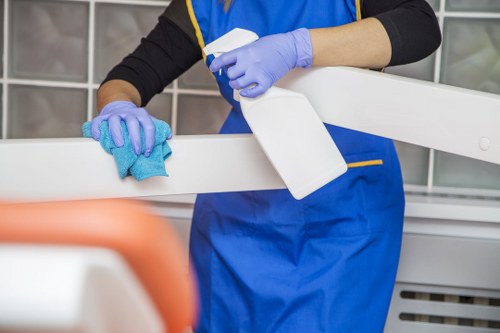 Bathroom cleaning in NW1 residence